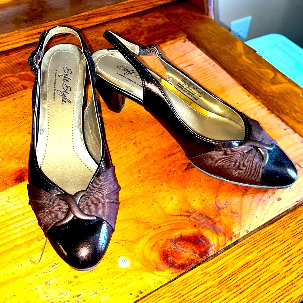 Hush Puppies slingback heels